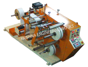 Doctoring Rewinding Machine With Slitting System Doctoring Rewinding Machine With Slitting System