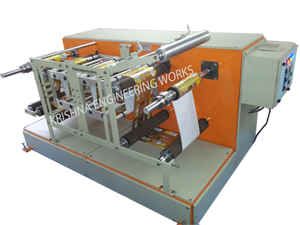 Winding Rewinding Machine With Thermal Transfer Overprinter (TTO) Winding Rewinding Machine With Thermal Transfer Overprinter (TTO)